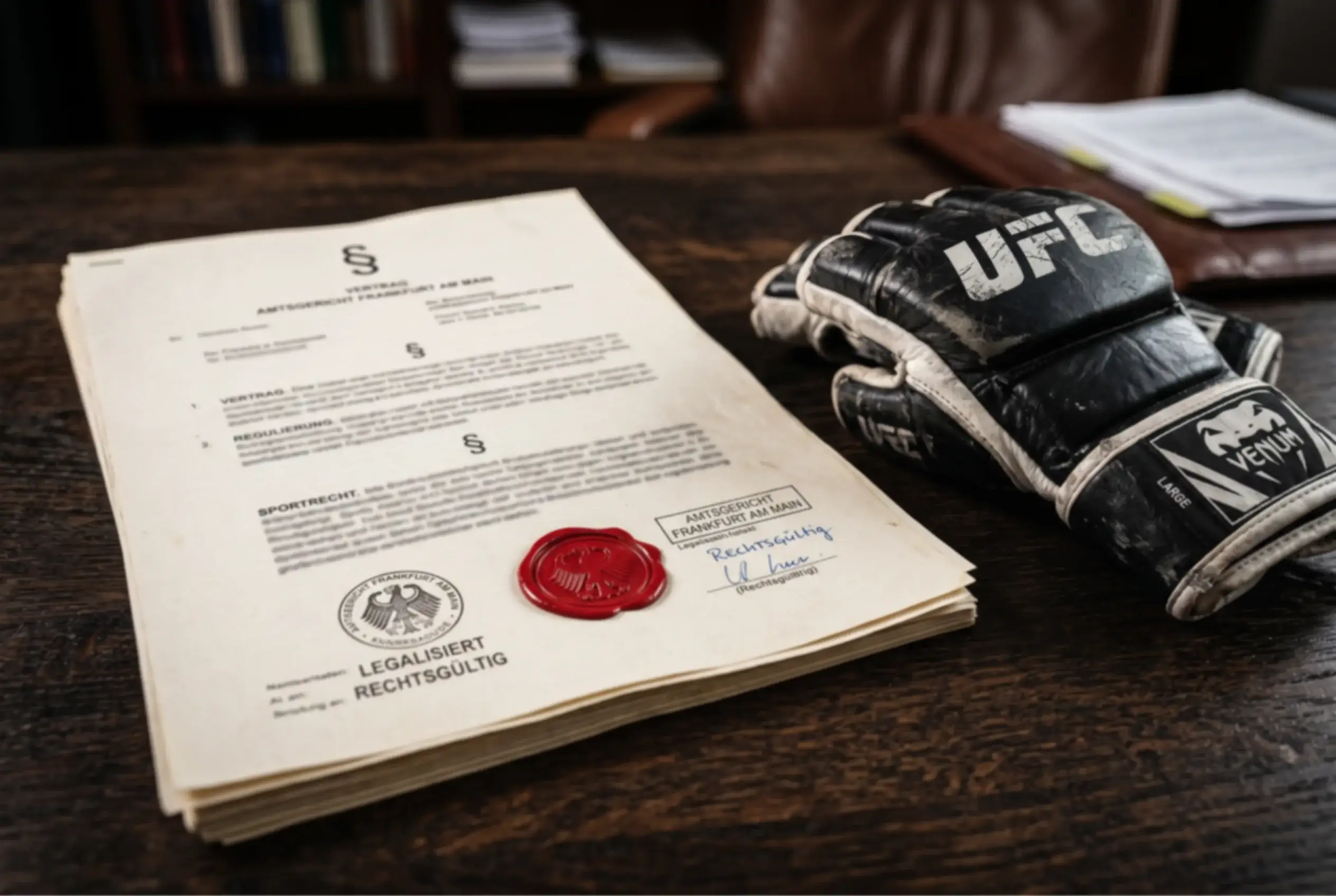 UFC Wetten legal in Deutschland -- Rechtslage und GlueStV Regulierung fuer MMA Sportwetten
