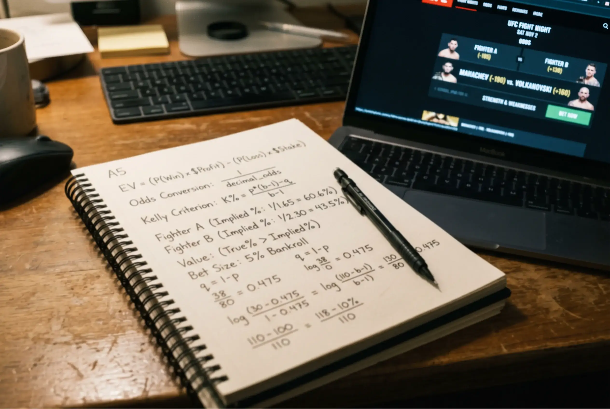 Value Betting bei UFC Wetten und Erwartungswert berechnen